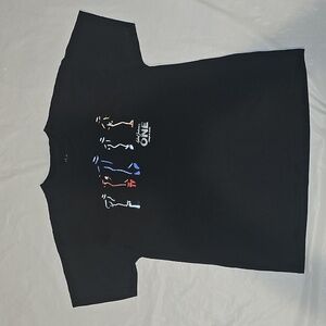 Michael Jackson ONE Cirque Du Soleil Youth XL Black Graphic T-Shirt Used